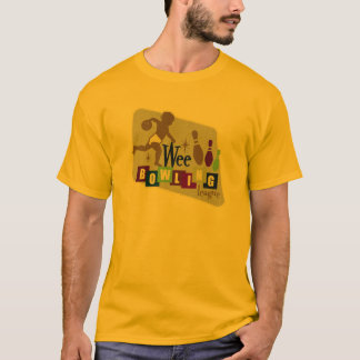 T-shirt Ligue de bowling petite