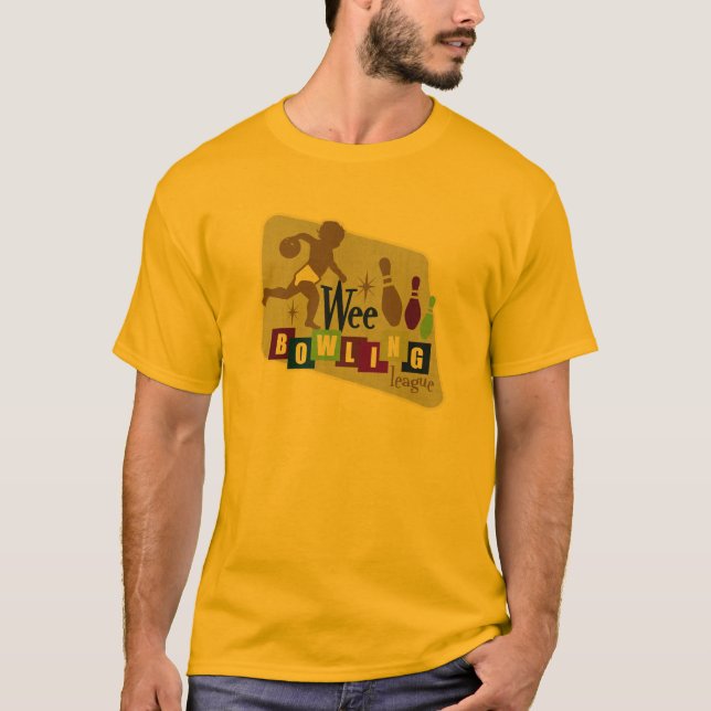 T-shirt Ligue de bowling petite (Devant)