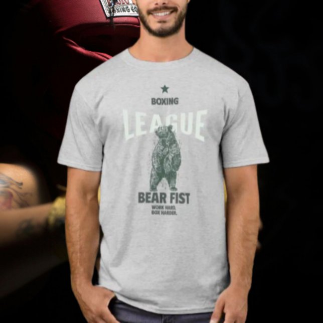 T-shirt Ligue de boxe Bear Fist (Créateur téléchargé)