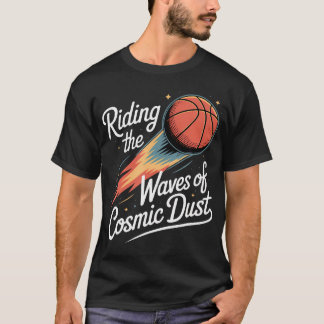 T-shirt Ligue de Draft de Basket-ball Fantastique Cosmic C