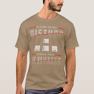 T-shirt Ligue de jeux informatiques de jeu jouant fille vi