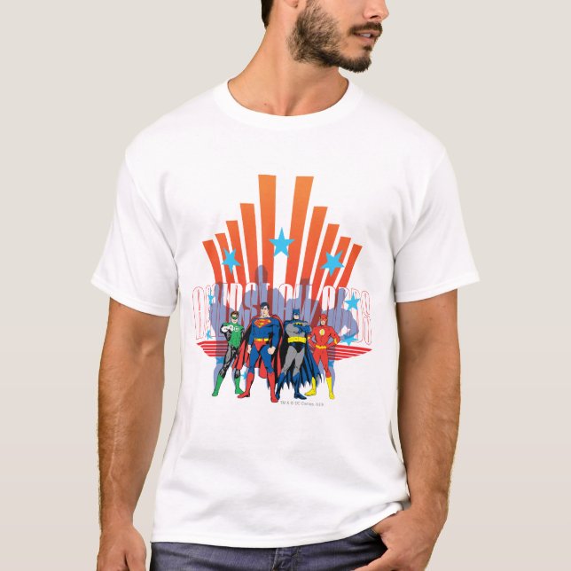 T-shirt Ligue de Justice "Contre Toutes Les Odeurs" (Devant)