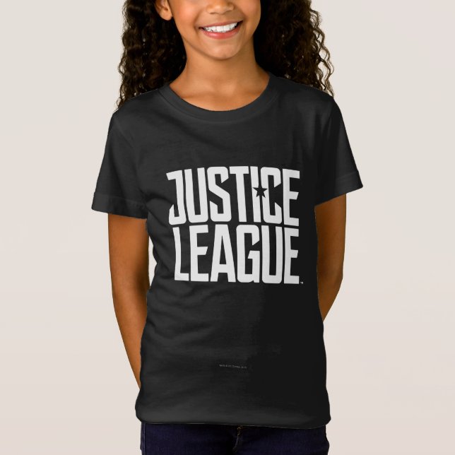 T-Shirt Ligue de Justice | Logo de la Justice League (Devant)