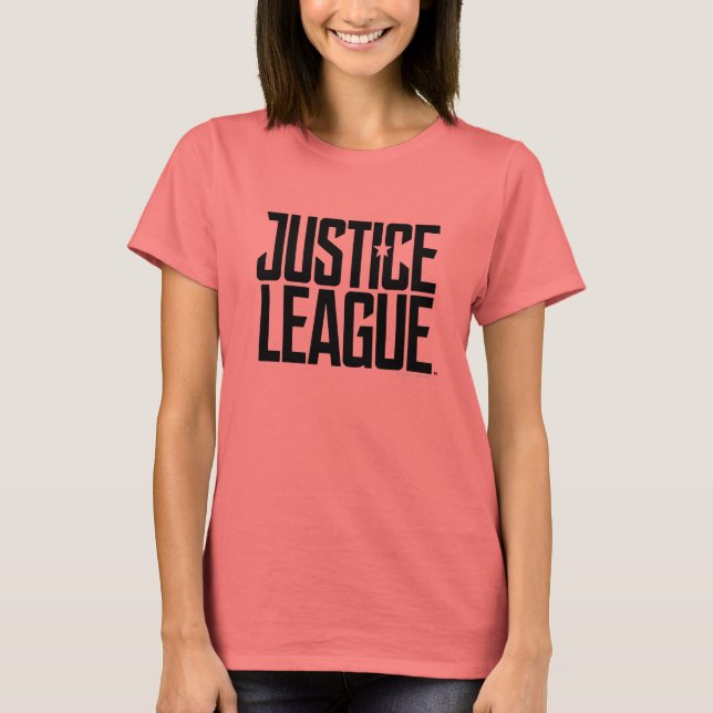 T-shirt Ligue de Justice | Logo de la Justice League (Devant)