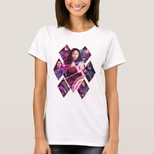 T-shirt Ligue de Justice   Panneaux de groupe galactique d