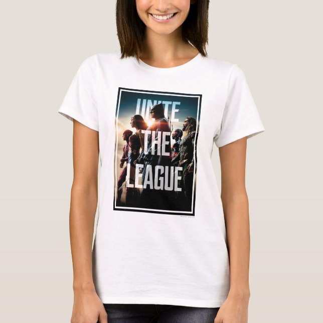 T-shirt Ligue de Justice | Unissez La Ligue (Devant)