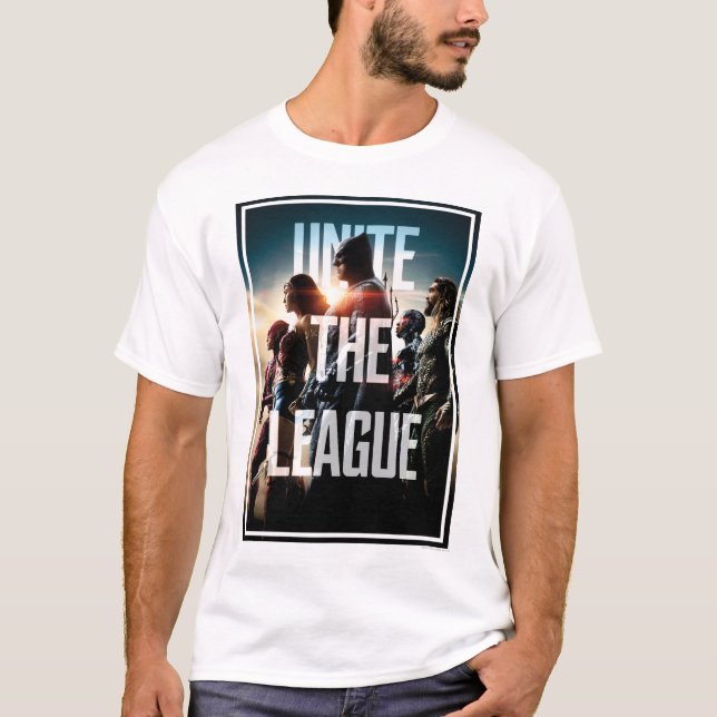 T-shirt Ligue de Justice | Unissez La Ligue (Devant)