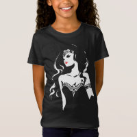 Ligue de Justice | Wonder Woman Noir Pop Art