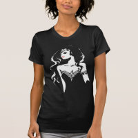 Ligue de Justice | Wonder Woman Noir Pop Art
