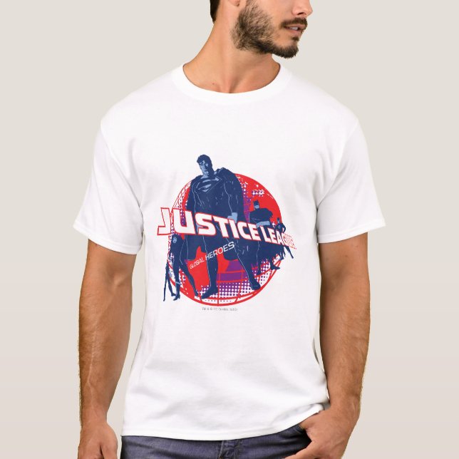 T-shirt Ligue de la justice et du monde (Devant)