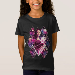 T-Shirt Ligue de la justice Panneaux de groupe galactique