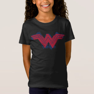 T-Shirt Ligue de la justice Symbole de la femme des merve