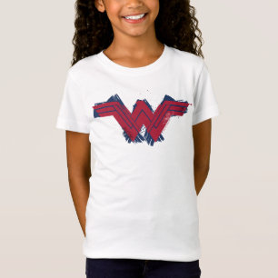 T-Shirt Ligue de la justice  Symbole de la femme des merve