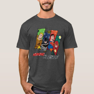T-shirt Ligue de la Justice "Vacances héroïques !"