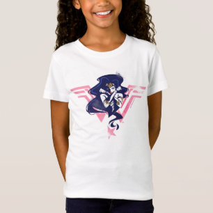 T-Shirt Ligue de la justice  Wonder Woman & Symbol Pop Art