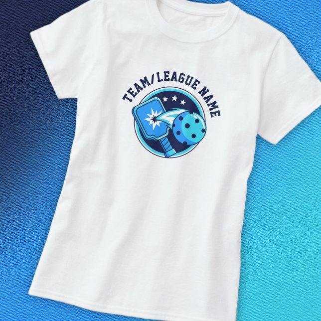 T-shirt Ligue d'équipe de pickleball (Créateur téléchargé)