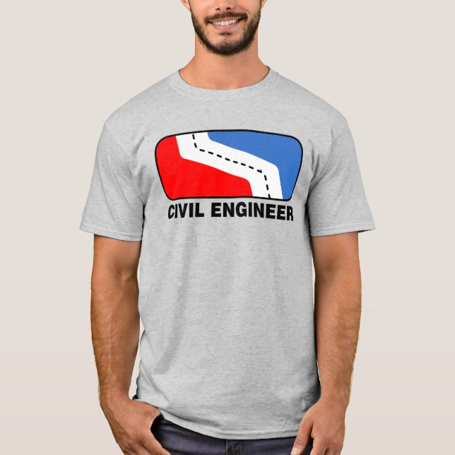 T-shirt Ligue du génie civil (Devant)