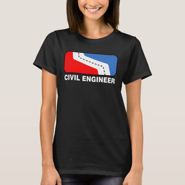 T-shirt Ligue du génie civil (Devant)