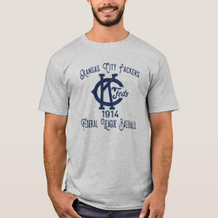 T-shirt Ligue fédérale de baseball Kansas City Packers 1
