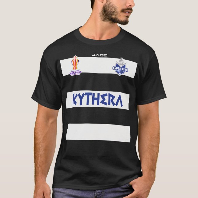 T-shirt Ligue grecque de rugby à XV (Devant)