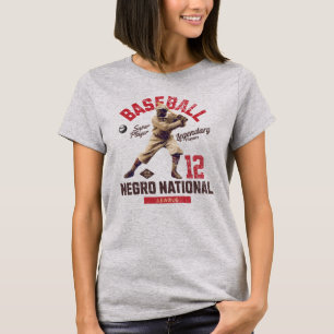 T-shirt Ligue Nationale Negro, 1920, EST
