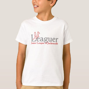 T-shirt Ligueur de Lil - pièce en t blanche de la jeunesse
