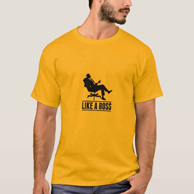 T-shirt Like boss (Devant)