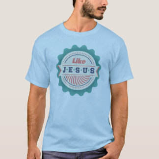 T-shirt Like Jésus Blue