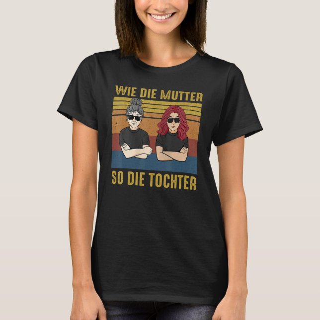 T-shirt Like the mother and the daughter (Devant)