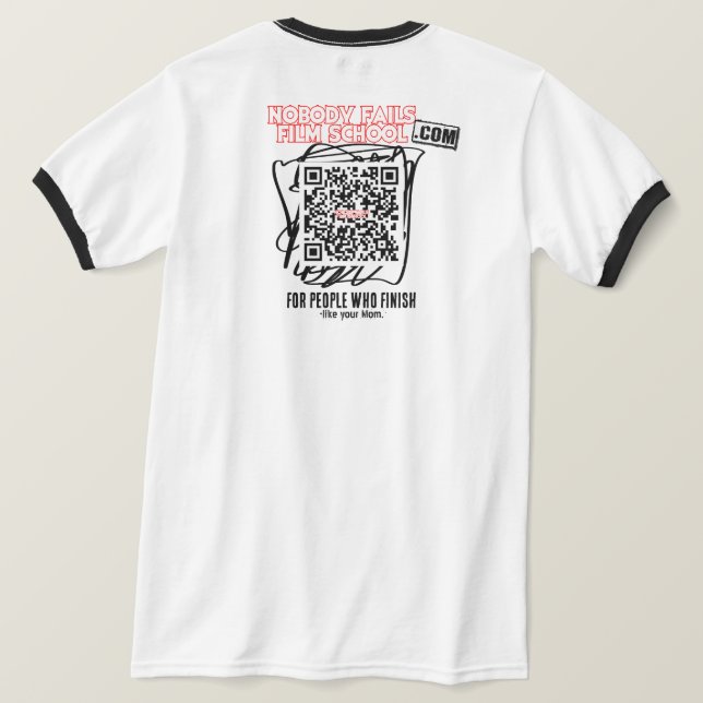 T-shirt Like Your Mom | NFFS Filmmaker | Slate Design (Design dos)