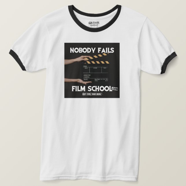 T-shirt Like Your Mom | NFFS Filmmaker | Slate Design (Design devant)