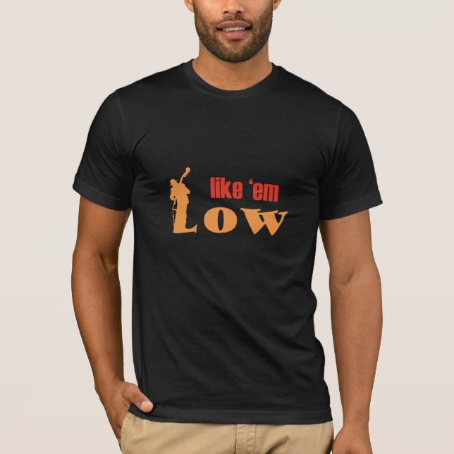 T-shirt Like'em low double bass player (Devant)