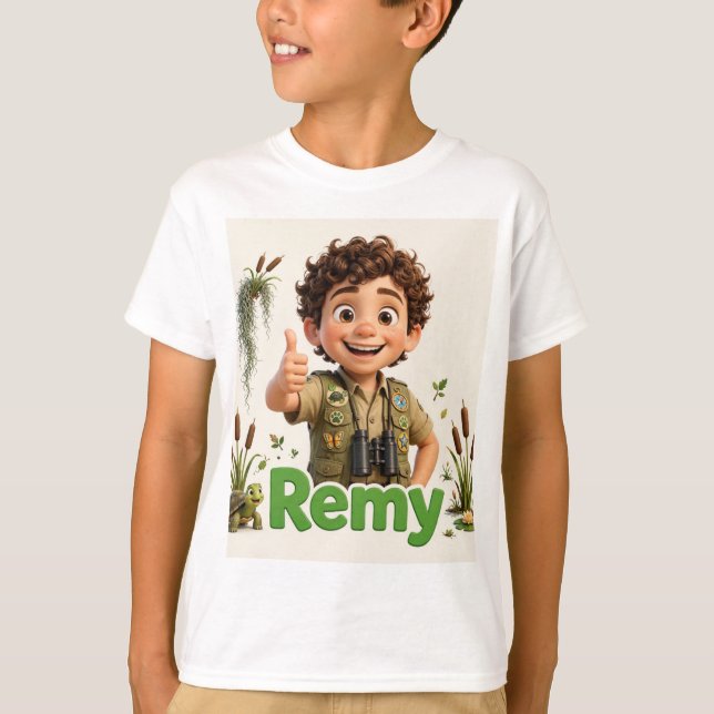 T-shirt Lil' Bayou Explorers Remy Tee (Devant)