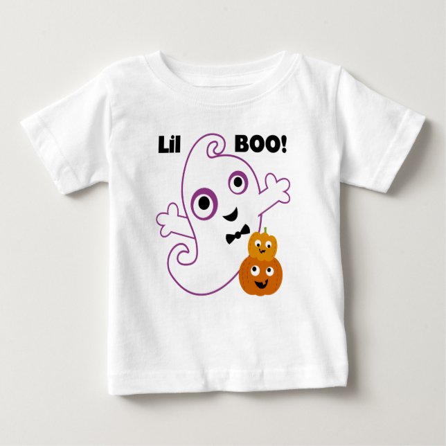 T-shirt Lil BOO Halloween Toddler (Devant)