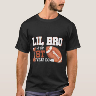 T-shirt Lil Bro De 1 An Anniversaire Football 1Er Année
