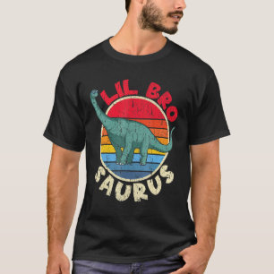 T-shirt Lil Bro Saurus I Brachiosaurus Diplodocus I Family