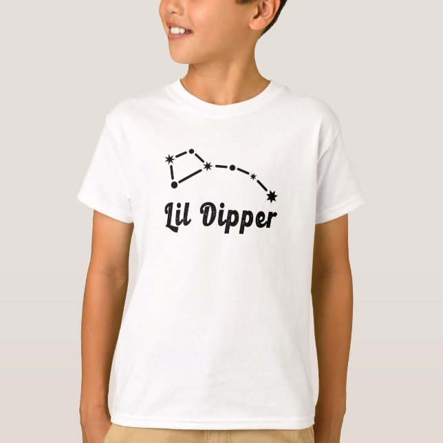 T-shirt Lil Dipper Constellation Ursa Mineure (Devant)