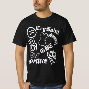 T-shirt Lil Emo Rap Goth Peep