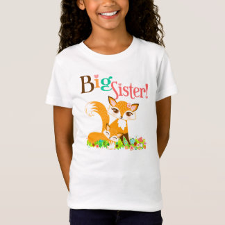 T-Shirt Lil Foxie CUB - tee - shirt mignon de grande soeur
