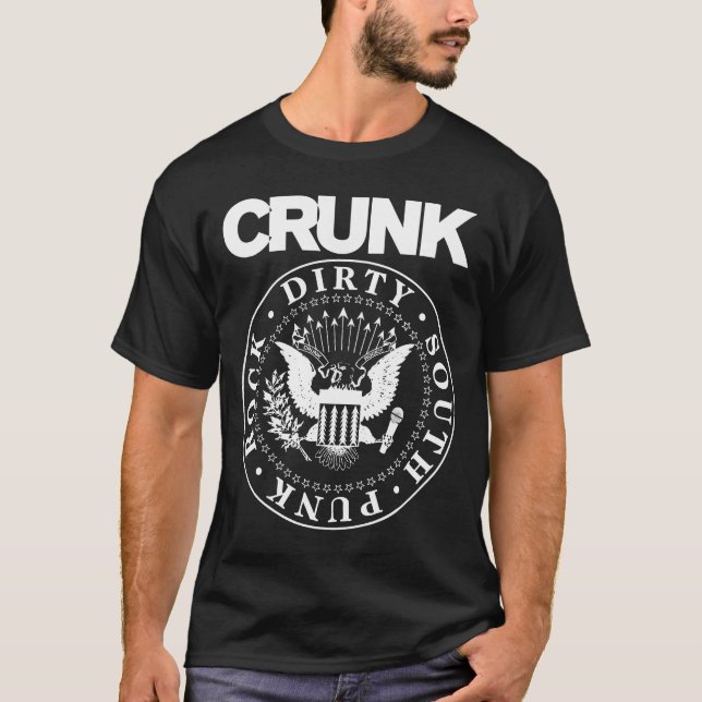 T-shirt Lil Jon "Crunk n'est pas" noir mort (Devant)