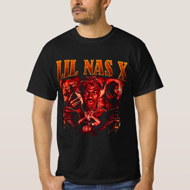 T-shirt " Lil Nas X Appelez-Moi Par Votre Nom Trending Uni (Devant)