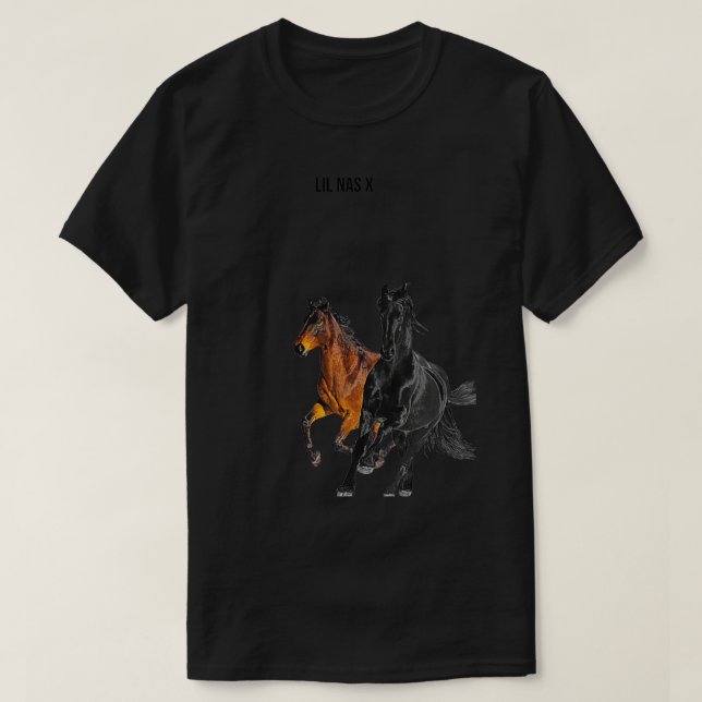T-shirt Lil Nas X Official Old Town Road  (Design devant)