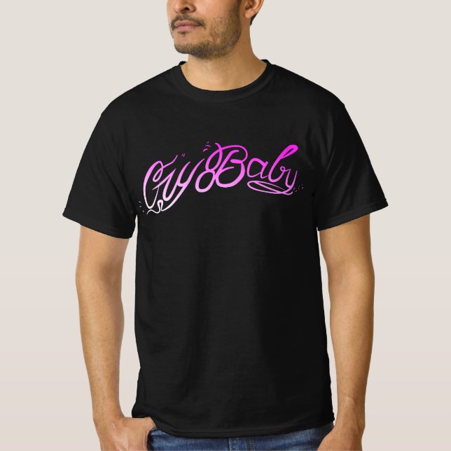 T-shirt lil peep crybaby (Devant)