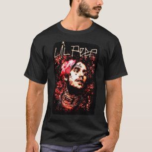 T-shirt Lil Peep Portrait Floral Essentiel 