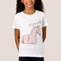 Lil Pink Palomino Unicorn (Sois Toi-Même)