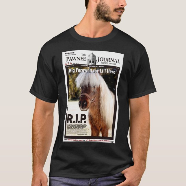 T-shirt Lil Sebastian - Gros adieu pour Li&x27 ; l Héros - (Devant)