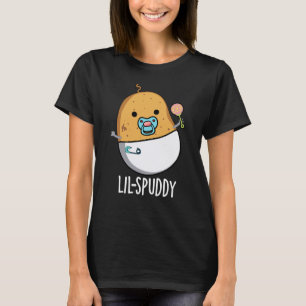 T-shirt Lil-spuddy Drôle de Pun de Pomme de Terre Fond Som