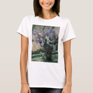 T-shirt Lilacs dans une fenêtre par Mary Cassatt, Art Vint