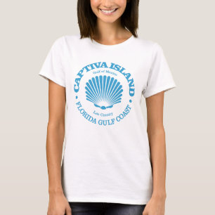 T-shirt L'île de Captiva (coquillage)