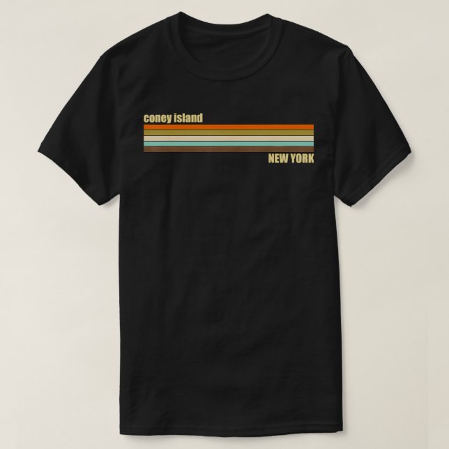 T-shirt L'île de Coney (Design devant)